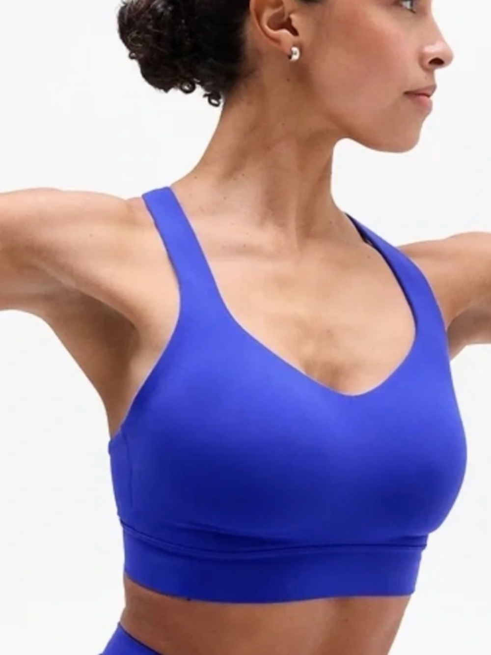 Perfect Form Sports Bra D-DD Medium Blue NWT